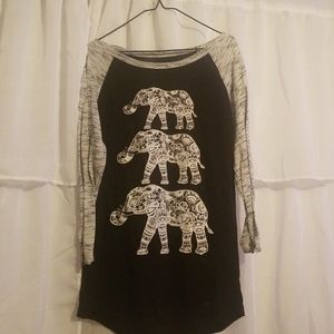 Elephant shirt:)